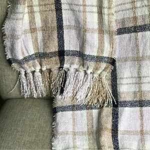 Charter club pink and cream scarf